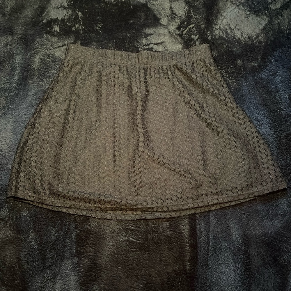 NOBO Black Lace Skirt - Size L/11-13